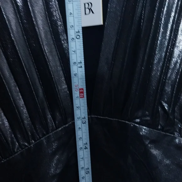 Banana Republic Sleeveless Gunmetal Mini Dress - Picture 7 of 13